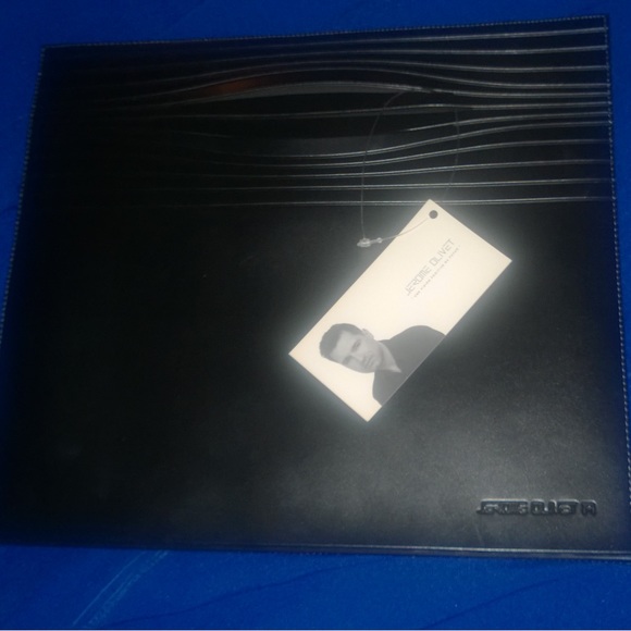 Black Leather Lecturer Portfolio - Jerome Olivet - BRAND NEW - Picture 6 of 7